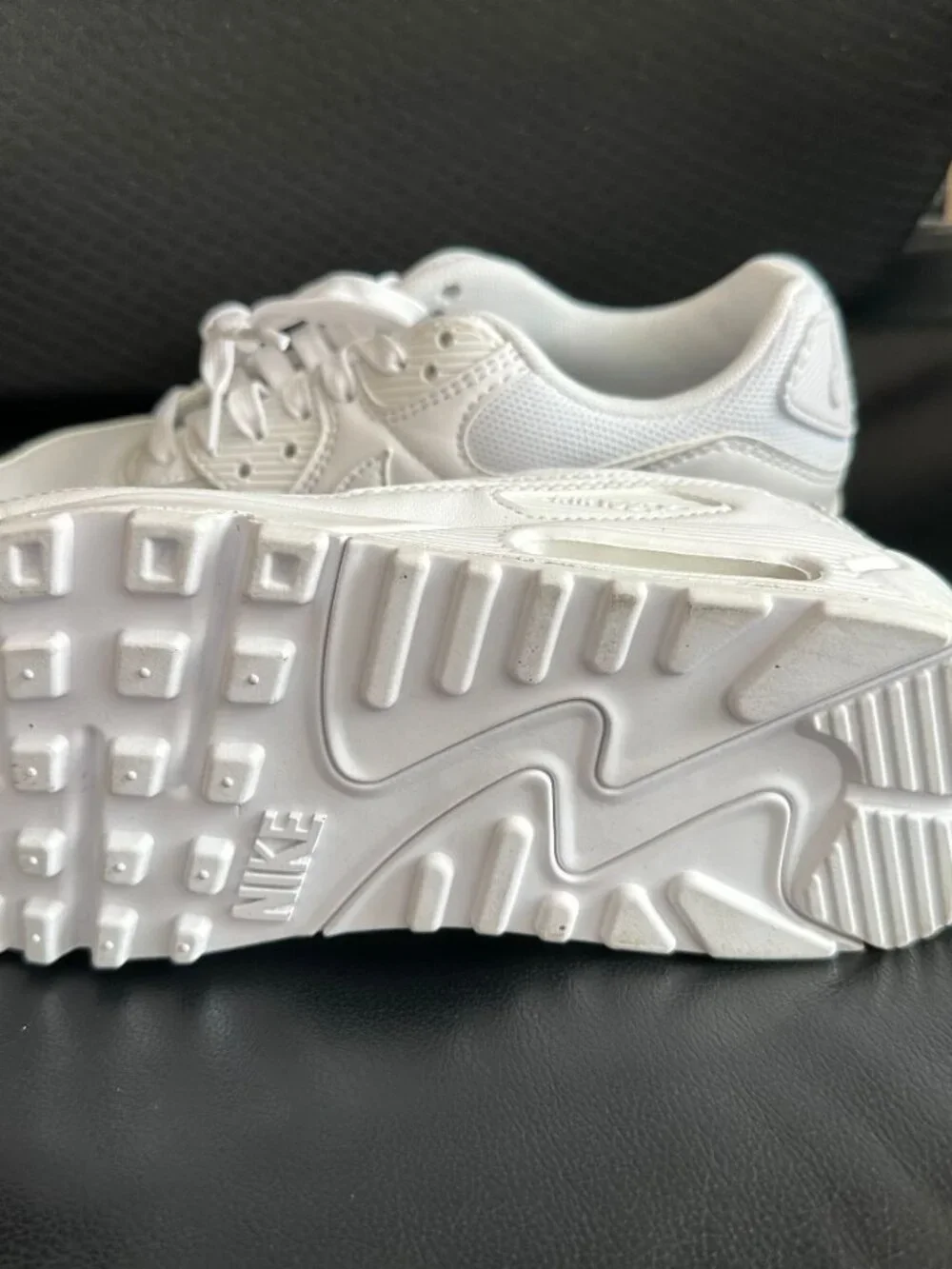NEW Nike Air Max 90 Triple White DH8010-100 Women's sneakers size 6.5